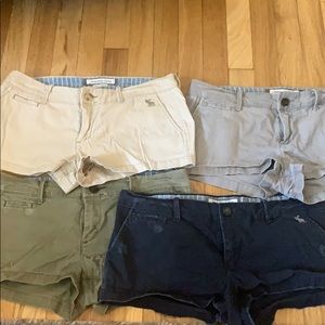 Abercrombie and Fitch perfect stretch shorts